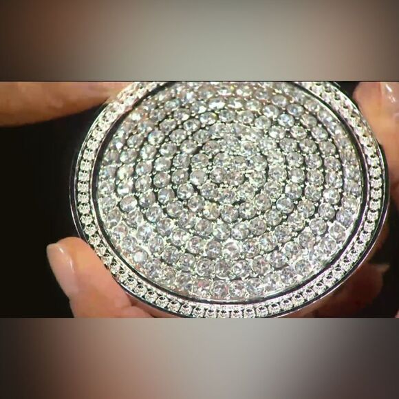 Lori Greiner jewelry keeper anti tarnish lined sterling silver plated/lacquered - Picture 2 of 12